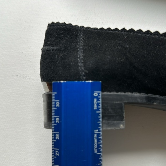 Stuart Weitzman black suede loafers - Picture 3 of 10